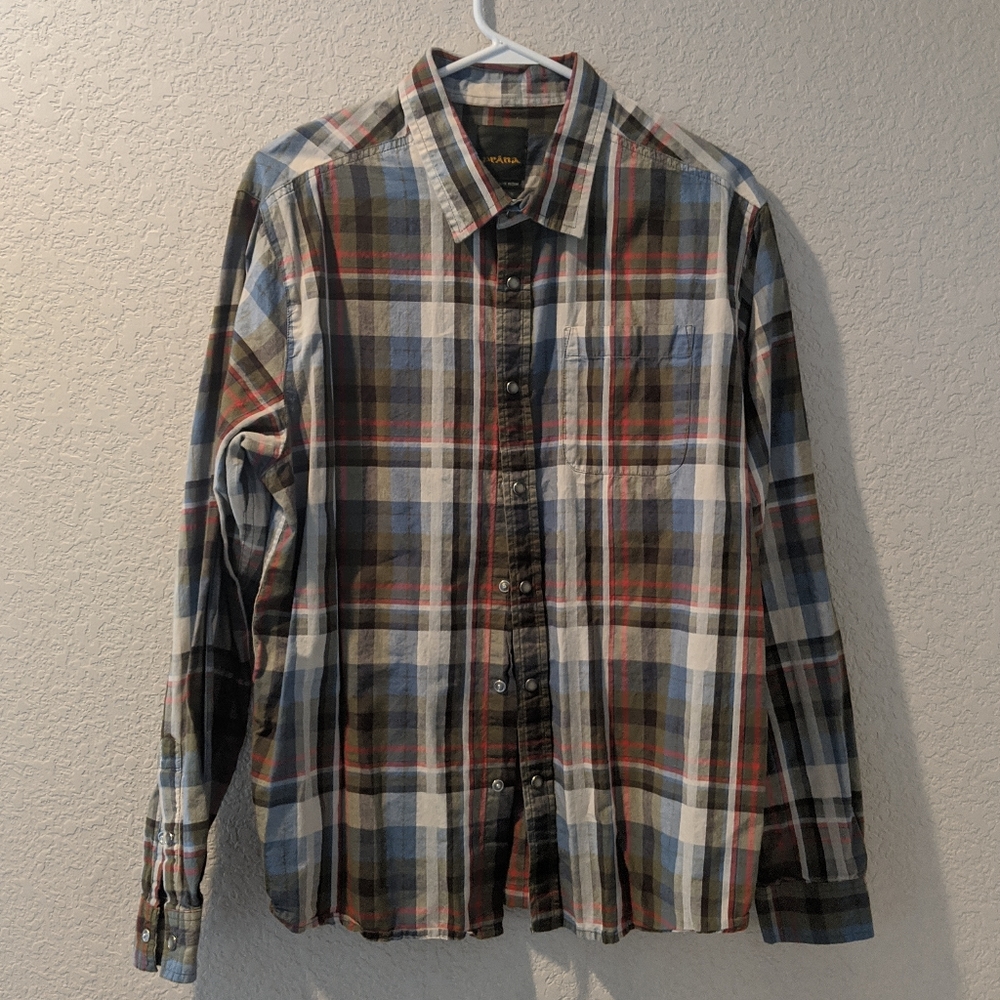 Super Soft Prana Snap Shirt